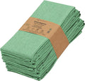 Ruvanti Cloth Napkins Set of 12, 18x18 Reusable Napkins Cloth Washable, Soft & Durable Table Napkin, Poly Cotton Fabric Dinner Napkins for Parties, Christmas, Thanksgiving, Weddings - Amazon