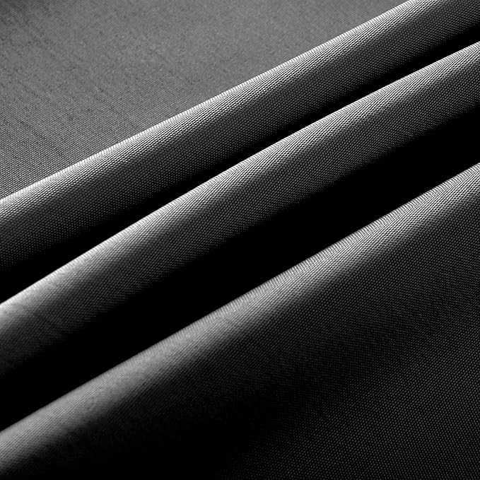 6-Pack 60x144 inch Grey Table Cloths, Solid Stain and Wrinkle Resistant Oblong Tablecloth, Premium Plain Weave Polyester Fabric Rectangle Table Linen Covers for Hotel, Banquet