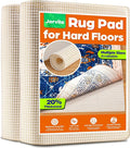 Non-Slip Rug Pad Gripper 2x6 Feet, Anti Skid Mat for Kitchen Hallway Runner Rug, Keep Rugs in Position and Safe, Thick Cushioned Carpet Pad for Hardwood Floors Protection
