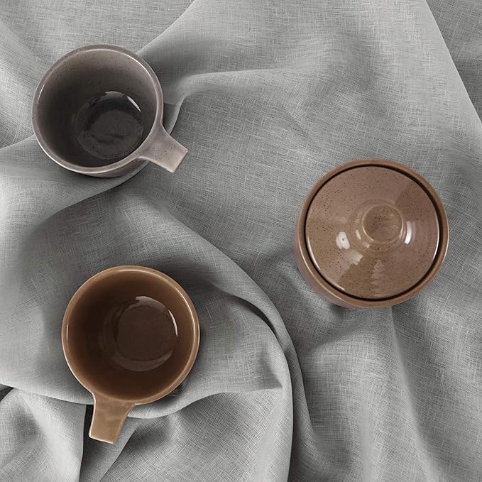 Solino Home Soft Grey Linen Tablecloth 60 x 120 Inch - 100% Pure Linen Hemstitch Table Cloth for Rectangle Tables - Classic Hemstitch, Machine Washable Tablecloth for Winter, Spring, Easter